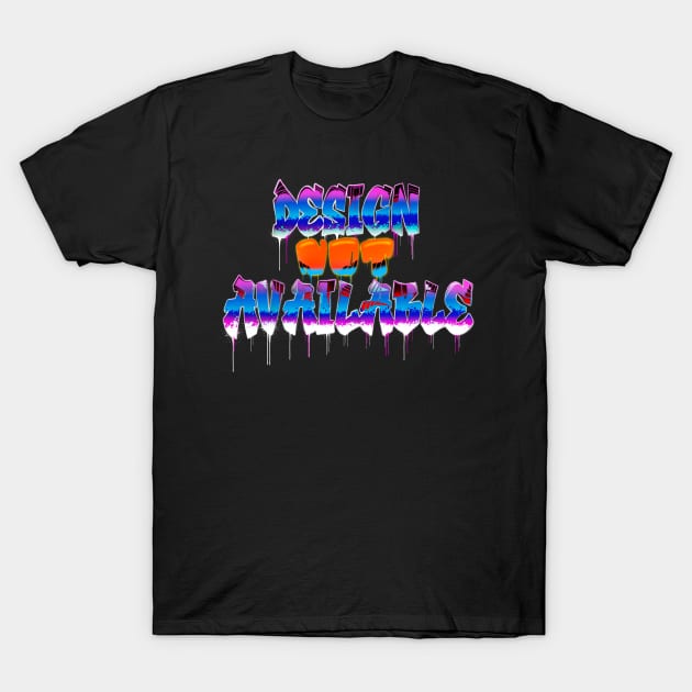 Ironic Graffiti. T-Shirt by Randomart